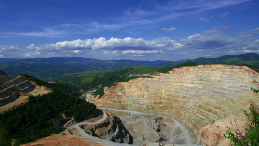 Negative enviormental impacts of a diamond mine.