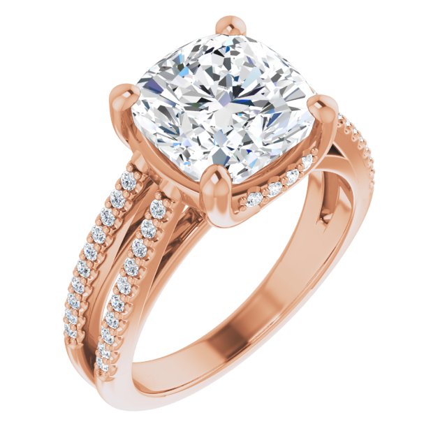 14k-rose-gold-cushion,18k-rose-gold-cushion