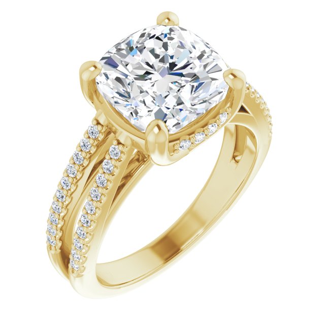 14k-yellow-gold-cushion,18k-yellow-gold-cushion