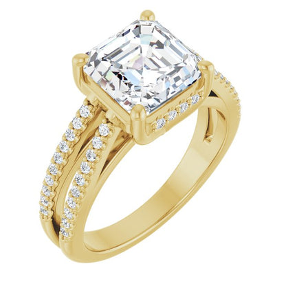 14k-yellow-gold-asscher,18k-yellow-gold-asscher