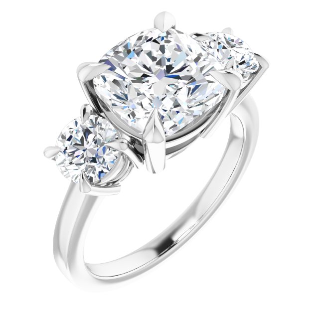 14k-white-gold-cushion,18k-white-gold-cushion,platinum-cushion