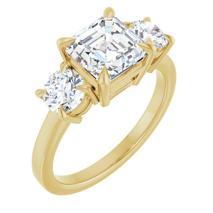 14k-yellow-gold-asscher,18k-yellow-gold-asscher