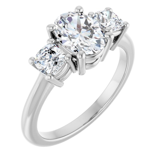 14k-white-gold-oval,18k-white-gold-oval,platinum-oval