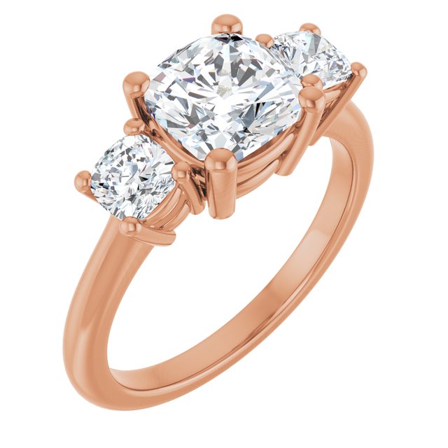 14k-rose-gold-cushion,18k-rose-gold-cushion