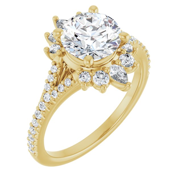 14k-yellow-gold-round,18k-yellow-gold-round
