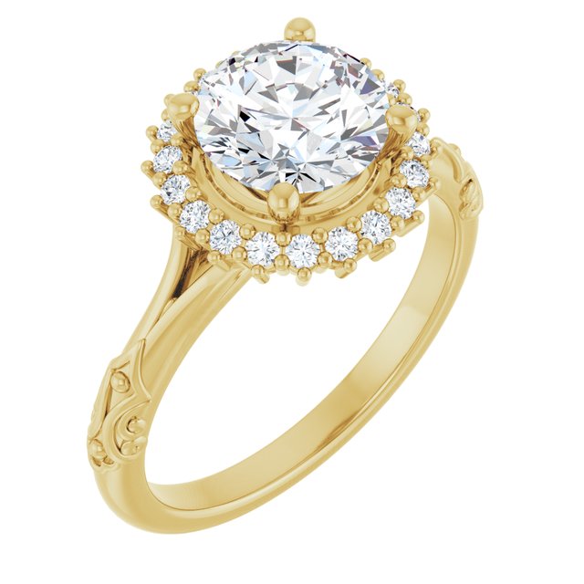 14k-yellow-gold-round,18k-yellow-gold-round