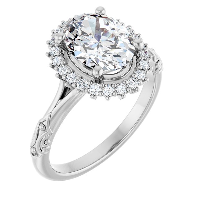 14k-white-gold-oval,18k-white-gold-oval,platinum-oval