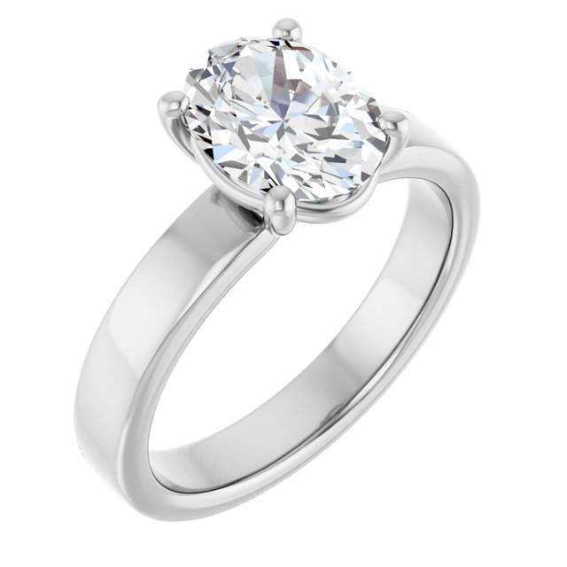 14k-white-gold-oval,18k-white-gold-oval