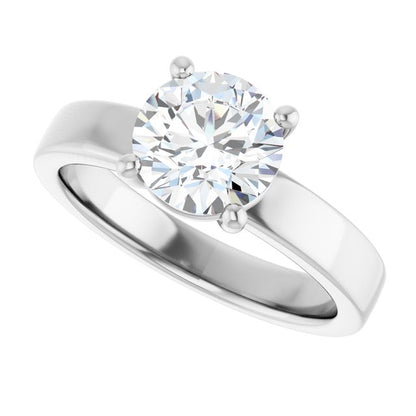 round-solitaire-engagement-ring-mounting