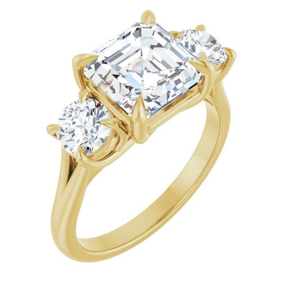 14k-yellow-gold-asscher,18k-yellow-gold-asscher