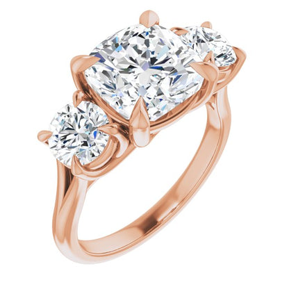 14k-rose-gold-cushion,18k-rose-gold-cushion