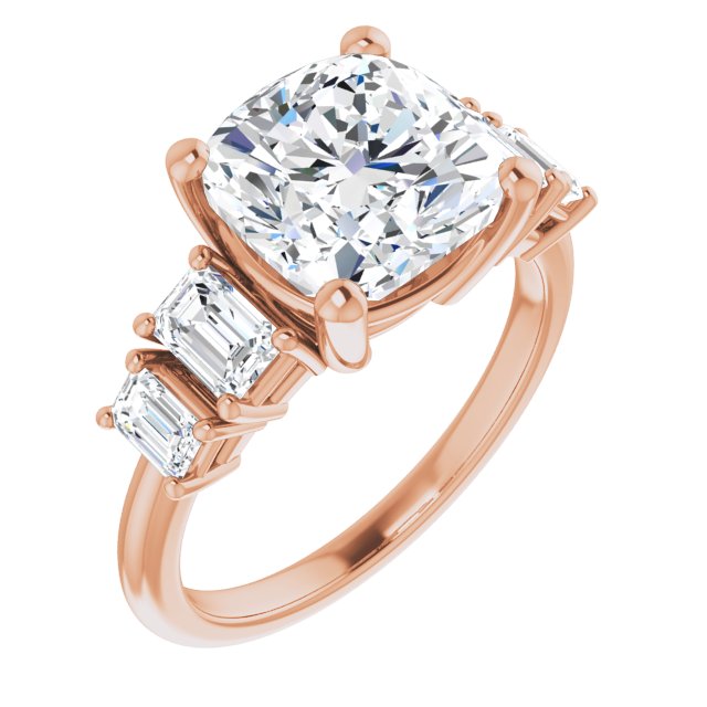 14k-rose-gold-cushion,18k-rose-gold-cushion