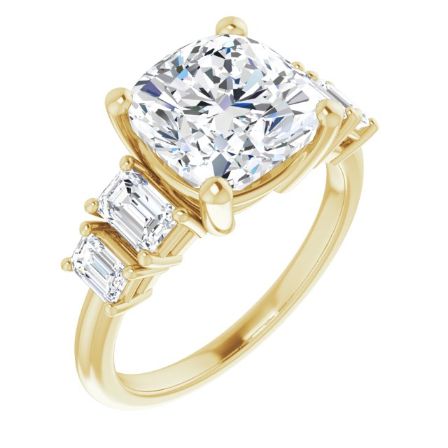 14k-yellow-gold-cushion,18k-yellow-gold-cushion