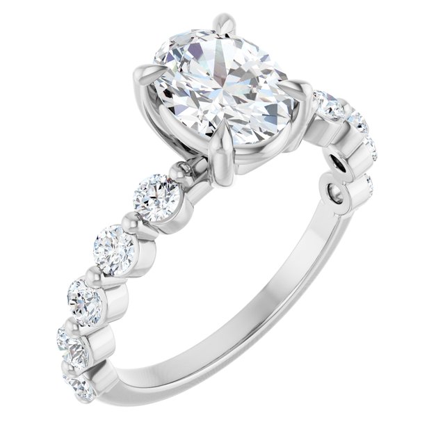 14k-white-gold-oval,18k-white-gold-oval,platinum-oval