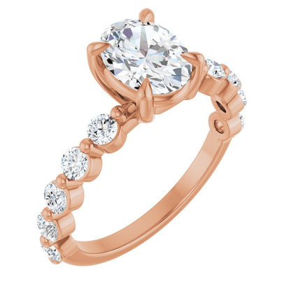 14k-rose-gold-oval,18k-rose-gold-oval