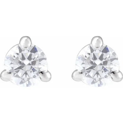 14K 1/5 Lab-Grown Diamond Cocktail-Style Stud Earrings