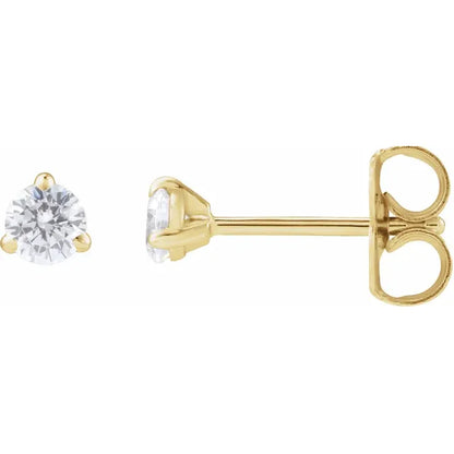 14K 1/5 Lab-Grown Diamond Cocktail-Style Stud Earrings