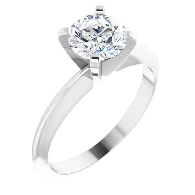 platinum-round,14k-white-gold-round