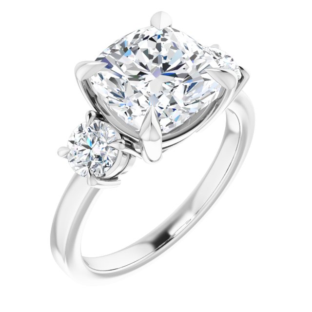 14k-white-gold-cushion,18k-white-gold-cushion,platinum-cushion