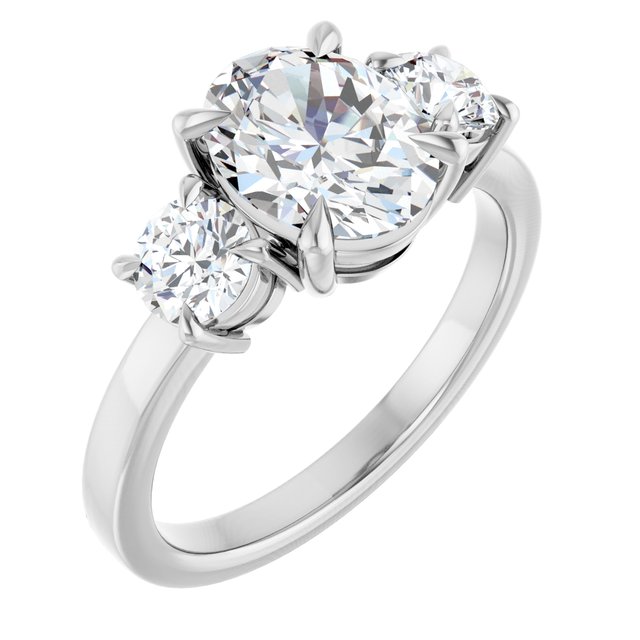 14k-white-gold-oval,18k-white-gold-oval,platinum-oval
