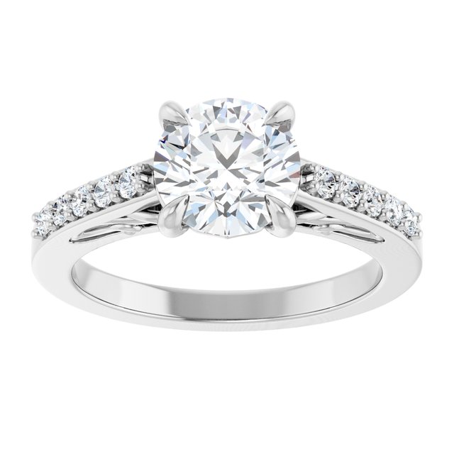 round-accented-engagement-ring-mounting