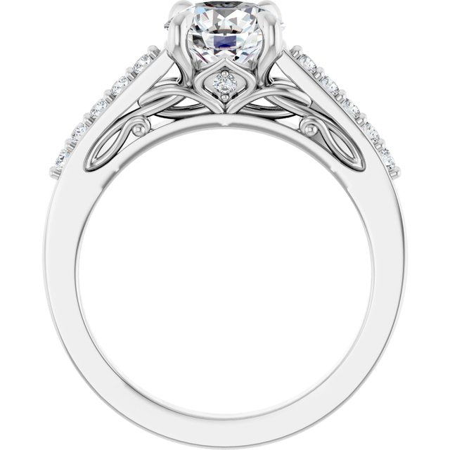 round-accented-engagement-ring-mounting