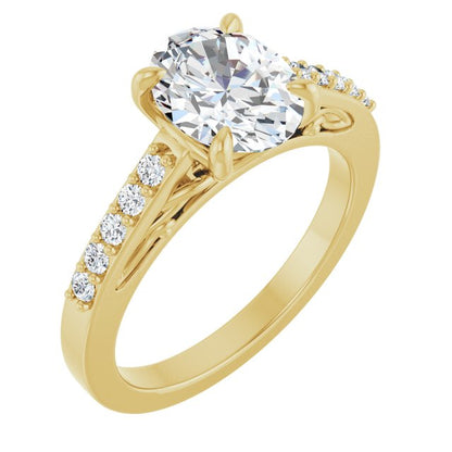 18k-yellow-gold-oval,14k-yellow-gold-oval