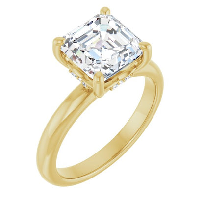 14k-yellow-gold-asscher,18k-yellow-gold-asscher