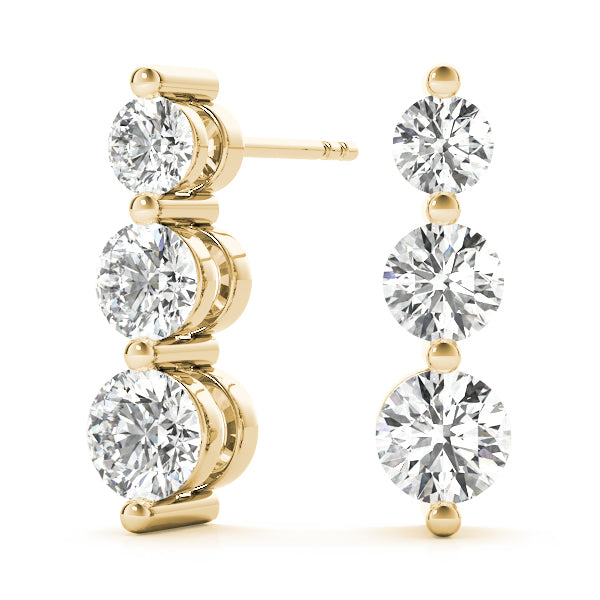 earrings three stone