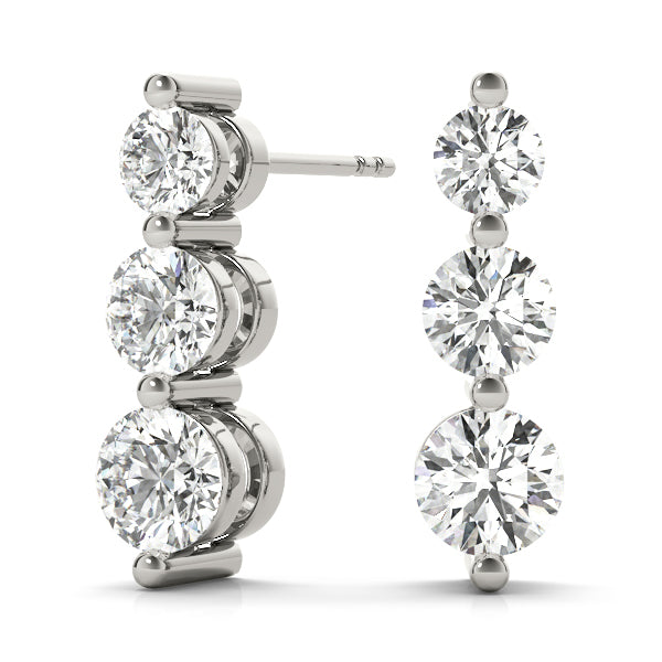 earrings three stone