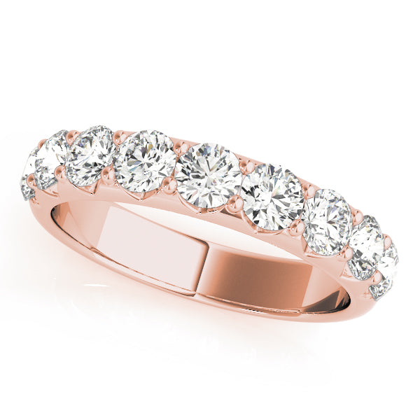 wedding bands prong set