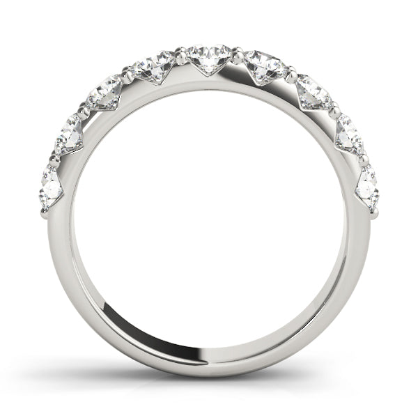wedding bands prong set
