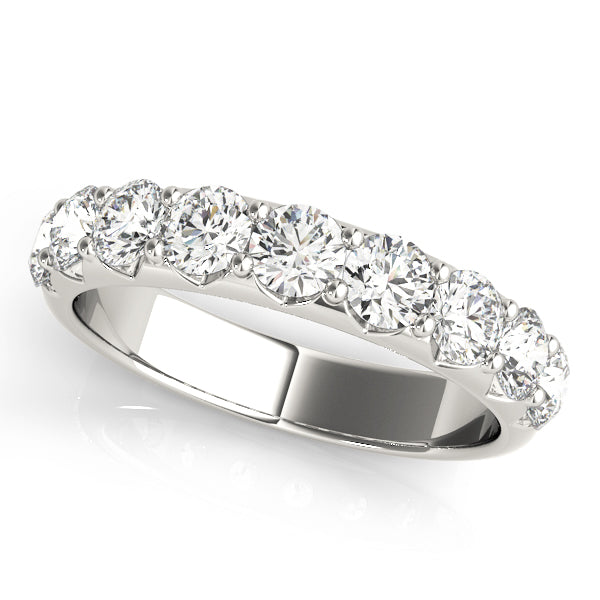 wedding bands prong set