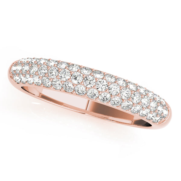 pave wedding band