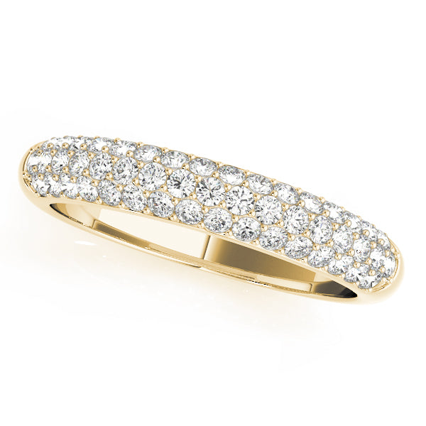 pave wedding band