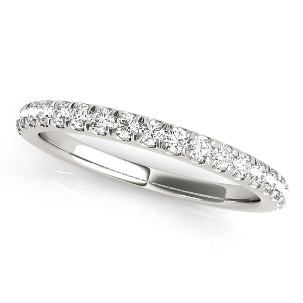 wedding bands prong set