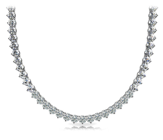 RIVIERA THREE PRONG NECKLACE