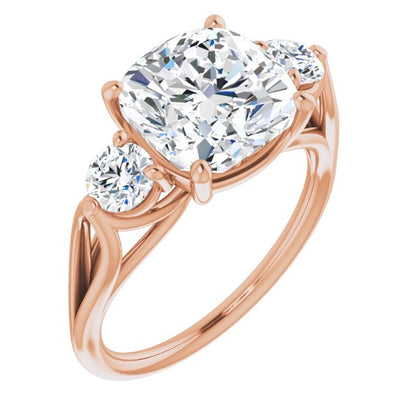 14k-rose-gold-cushion,18k-rose-gold-cushion