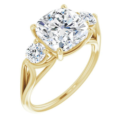 14k-yellow-gold-cushion,18k-yellow-gold-cushion