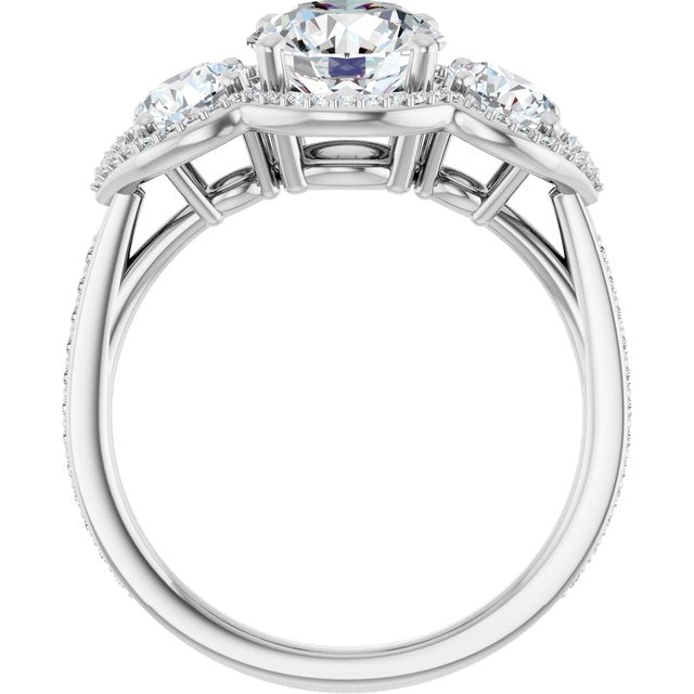 round-three-stone-halo-style-engagement-ring-mounting