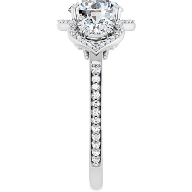 round-three-stone-halo-style-engagement-ring-mounting
