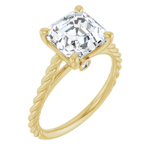 14k-yellow-gold-asscher,18k-yellow-gold-asscher