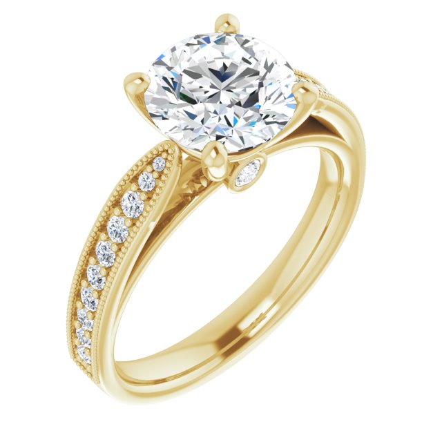 14k-yellow-gold-round,18k-yellow-gold-round