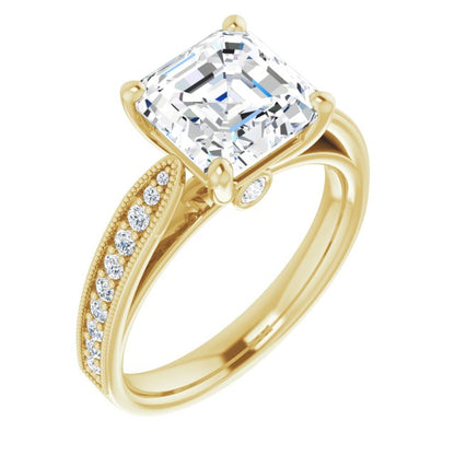 14k-yellow-gold-asscher,18k-yellow-gold-asscher