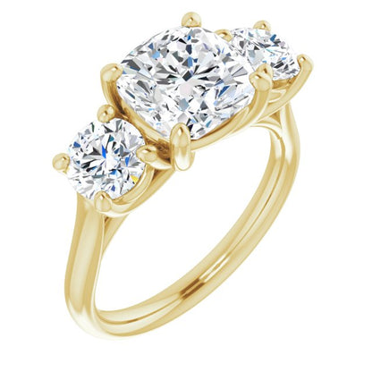 18k-yellow-gold-cushion,14k-yellow-gold-cushion