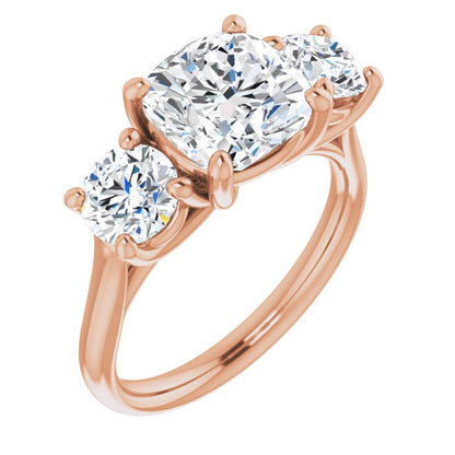 14k-rose-gold-cushion,18k-rose-gold-cushion