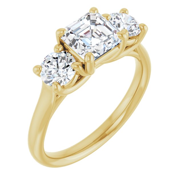 18k-yellow-gold-asscher,14k-yellow-gold-asscher
