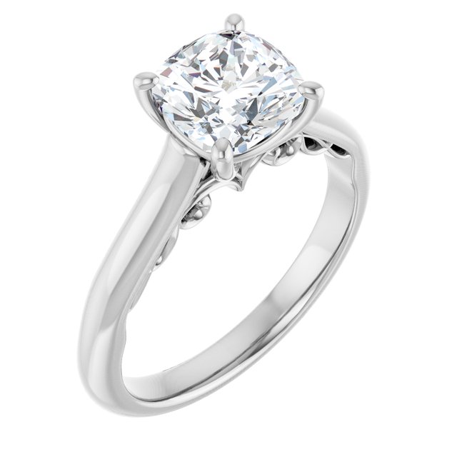 14k-white-gold-cushion,18k-white-gold-cushion,platinum-cushion