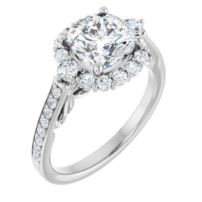 14k-white-gold-cushion,18k-white-gold-cushion,platinum-cushion