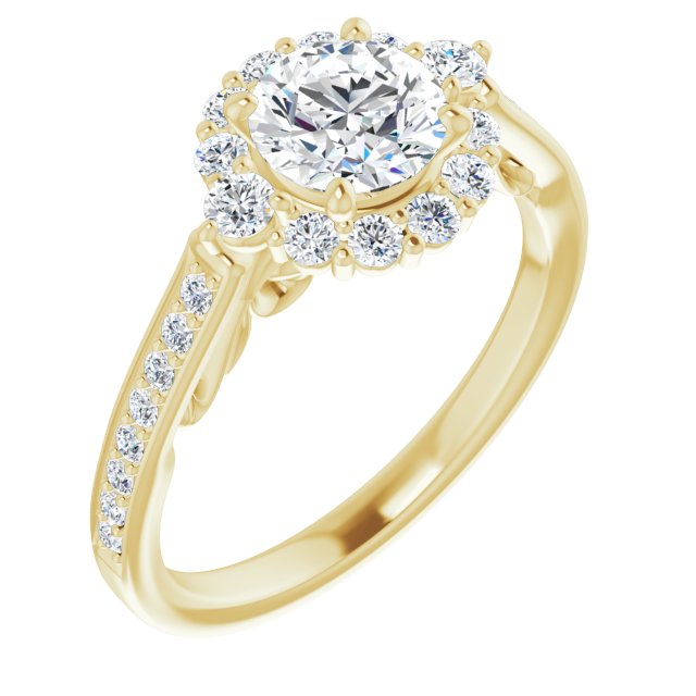 14k-yellow-gold-round,18k-yellow-gold-round